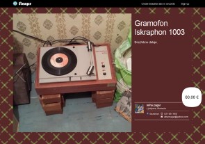 Gramofon Iskraphon 1003